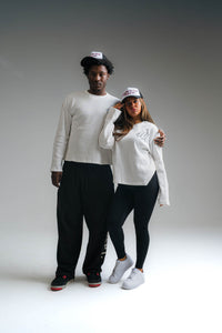 Waffle Longsleeve ‘White’