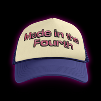Made in the Fourth ‘ Blue Velvet’ Trucker Cap